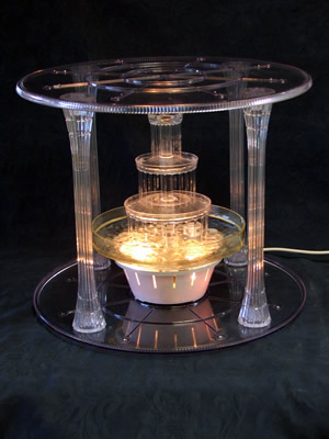 Wilton Crystal Plates and Pillars Set